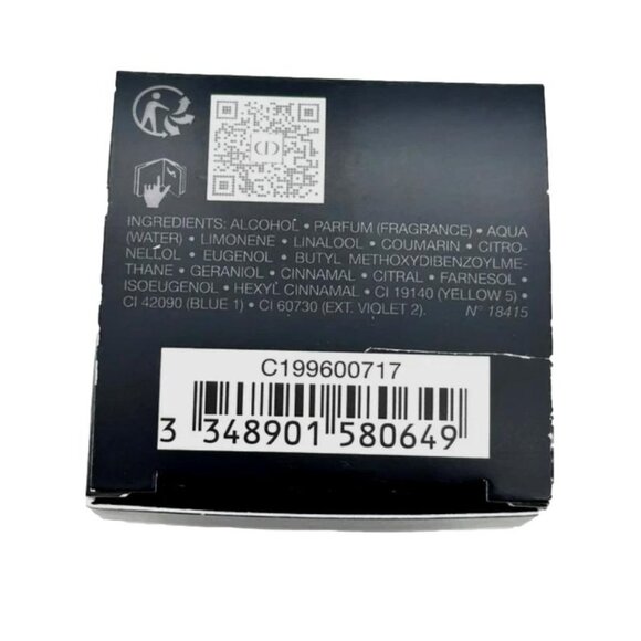 DIOR SAUVAGE ELIXIR .25 Oz / 7.5 ml miniature TRAVEL SIZE New in Box - Picture 3 of 3